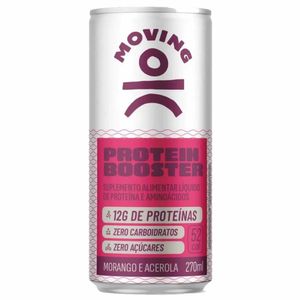 Suplemento Moving Protein Booster Morango e Acerola 270ml
