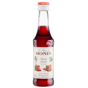 Xarope Monin Morango Silvestre Glasco 250ml
