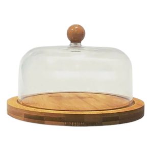 Queijeira de Bambu com Tampa Fratelli 24cm