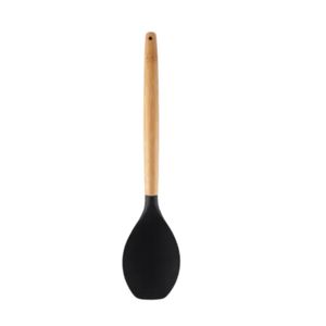 Colher de Silicone com Cabo de Bambu Fratelli 31,5cm