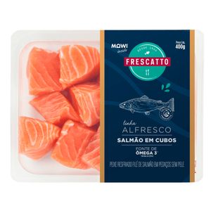 Cubos de Salmão Alfresco Frescatto 400g