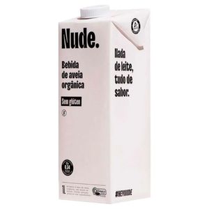 Bebida de Aveia Orgânica sem Glutén Nude 1 Litro