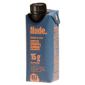 Bebida Proteíca de Aveia Caramelo e Flor de Sal Nude 250ml