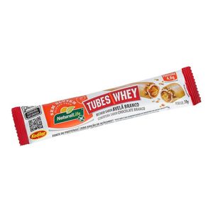 Tubes Whey Avelã com Chocolate Branco sem Glutén Kodilar 30g