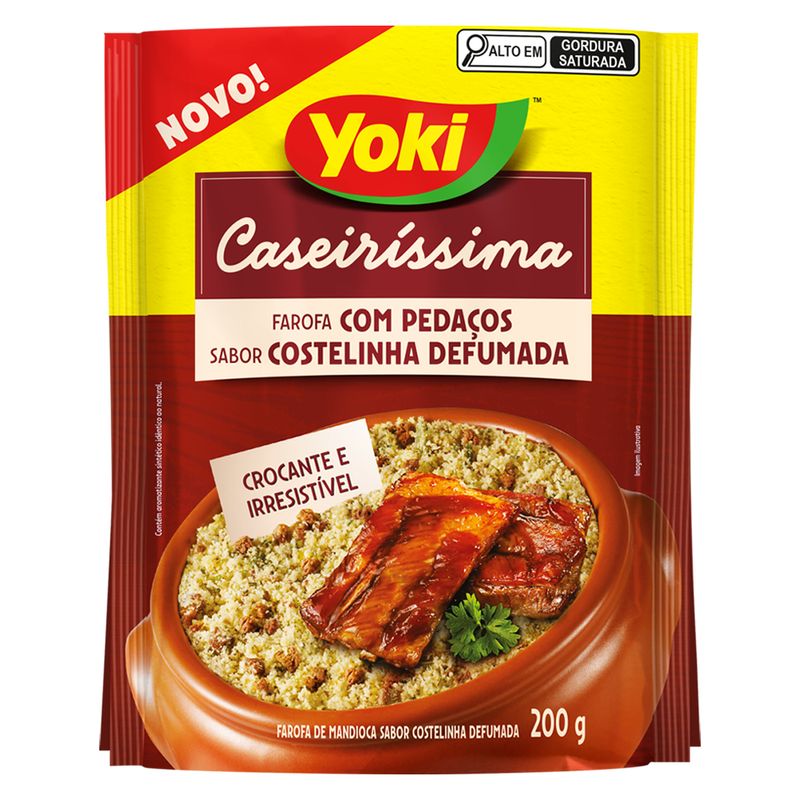 Farofa-com-Pedacos-de-Costelinha-Defumada-Yoki-200g