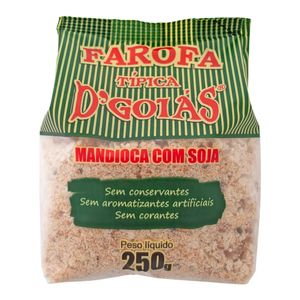 Farofa de Mandioca com Soja D'Goiás 250g