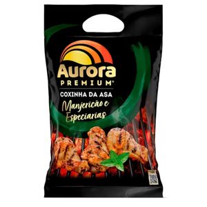 Coxinha da Asa Manjericão e Especiarias Aurora Premium 800g