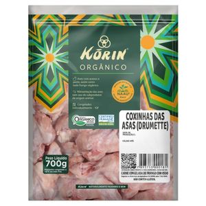 Coxinha da Asa Drumette Orgânica Korin 700g
