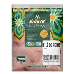 Filé de Peito Orgânico Korin 700g