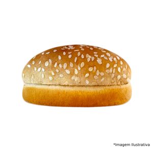 Pão de Hamburguer com Gergelim 200g