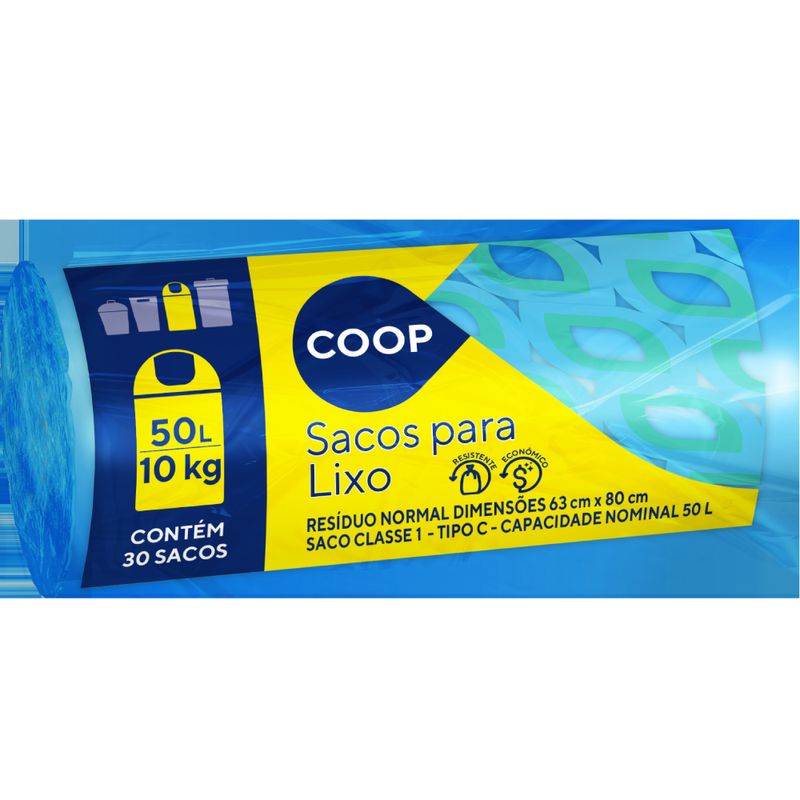 Saco-para-Lixo-Azul-50-Litros-Coop-30-Unidades