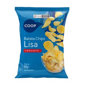 Batata Lisa Tradicional Coop 80g