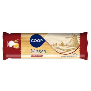 Macarrão com Ovos Espaguete Coop 500g