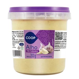 Alho Triturado Coop 200g