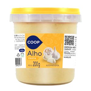 Alho em Pasta Coop 200g