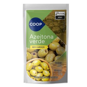 Azeitona Verde Coop sem Caroço 120g