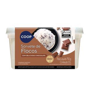 Sorvete Coop Flocos 1,5L