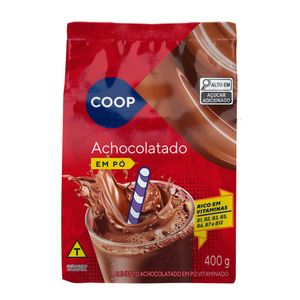 Achocolatado em Pó Coop Sachê 400g