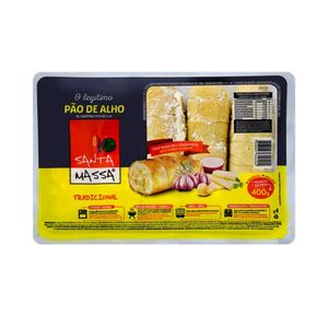 Pão de Alho Santa Massa 400g