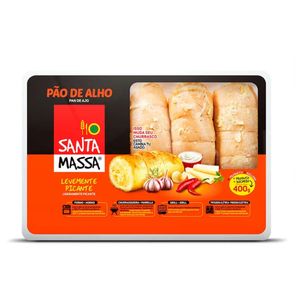 Pão de Alho com Pimenta Santa Massa 400g