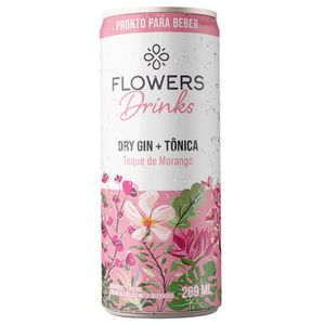 Gin Tônica Morango Flowers 269ml