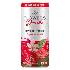 Gin Tônica Melancia Flowers 269ml