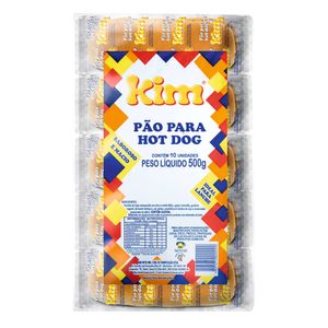 Pão Hot Dog Kim 500g