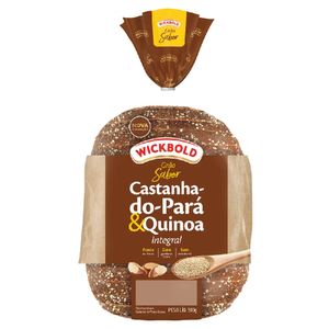 Pão Integral Castanha Quinoa Wickbold 500g
