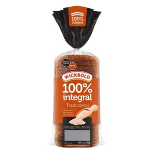 Pão de forma grão sabor integral Wickbold 400g