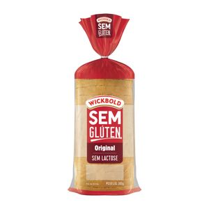 Pão de forma tradicional sem glúten Wickbold 300g