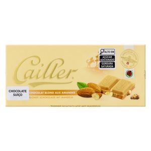 Chocolate Suíço Blond Aux Amandes Cailler 100g