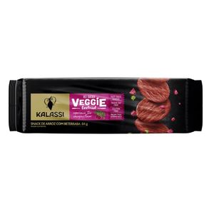 Snack de Arroz Beterraba Kalassi Veggie 84g