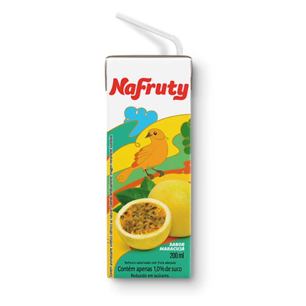 Suco de Maracujá Nafruty 200ml