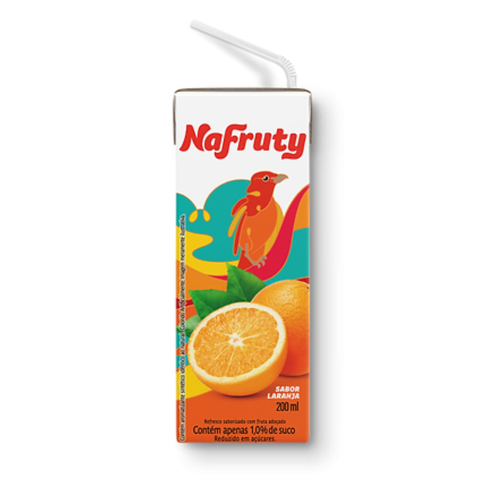 Suco de Laranja Nafruty 200ml