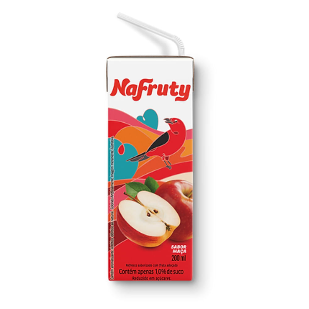 Suco de Maçã Nafruty 200ml