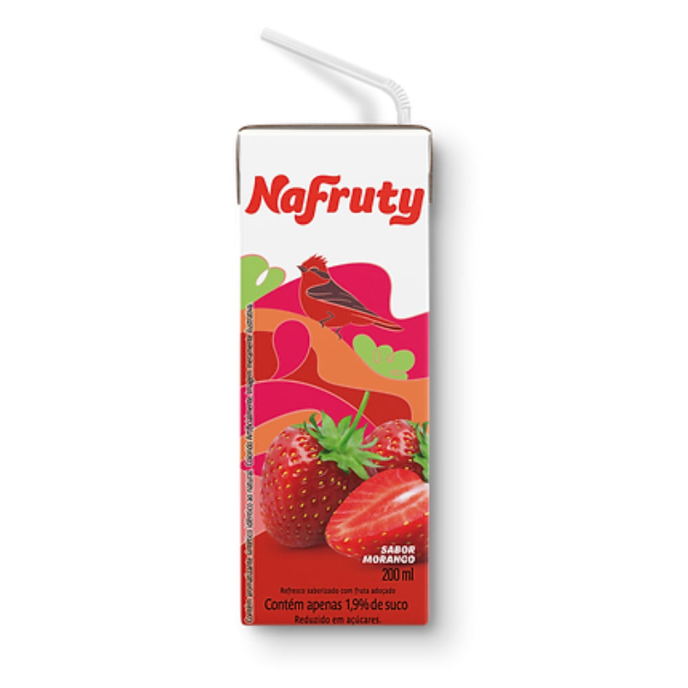 Suco de Morango Nafruty 200ml