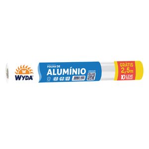 Folha de Alumínio Wyda 30cmX10m