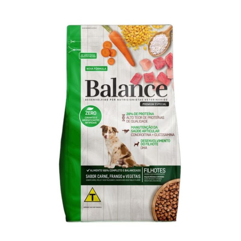 Alimento-para-Caes-Filhote-Racas-Medias-e-Grande-Car-Fgo-Balance-10-1kg