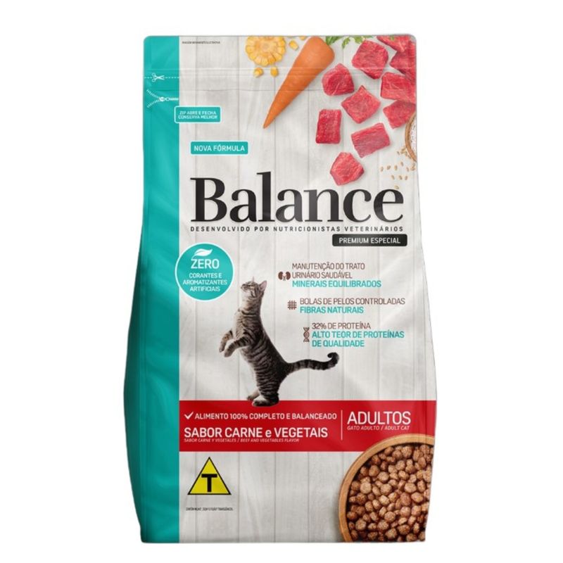 Alimento-para-Gatos-Adulto-Carne-e-Vegetais-Balance-900g