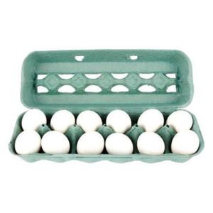Ovo Branco Jumbo Bastos 12 Unidades