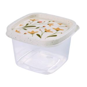 Pote Decorativo Borboleta Quadrado 500ml