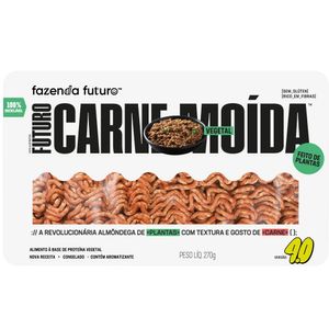 Carne moída vegetal Fazenda Futuro Burger 270g