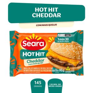 Sanduíche Hot Hit Cheddar Seara 145g