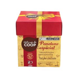 Panetone Especial 70 anos Coop 400g