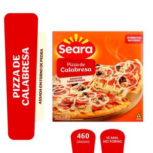 Pizza Congelada Calabresa Seara 460g
