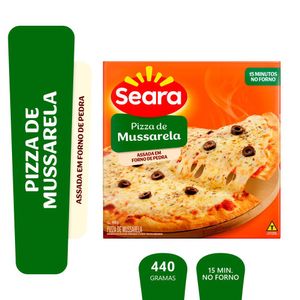 Pizza Congelada Mussarela Seara 440g