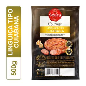Linguiça Cuiabana Suína com Queijo Seara Gourmet 500g