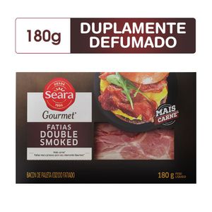 Bacon Seara Gourmet Double Smoked Fatias 180g