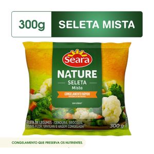 Seleta mista congelada Seara Nature 300g