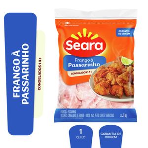 Frango à Passarinho Congelado Seara IQF 1kg
